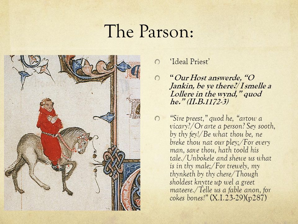 the parson