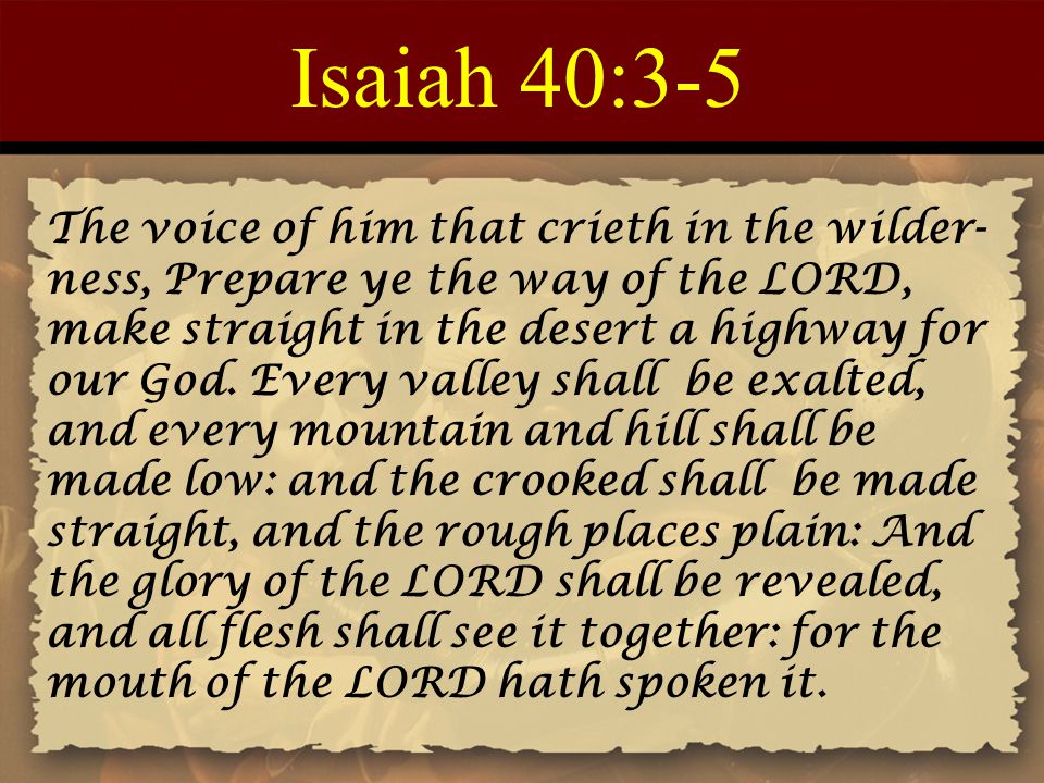 Mathew Chapter 3 Matthew 31 2 1 In Those Days Came John