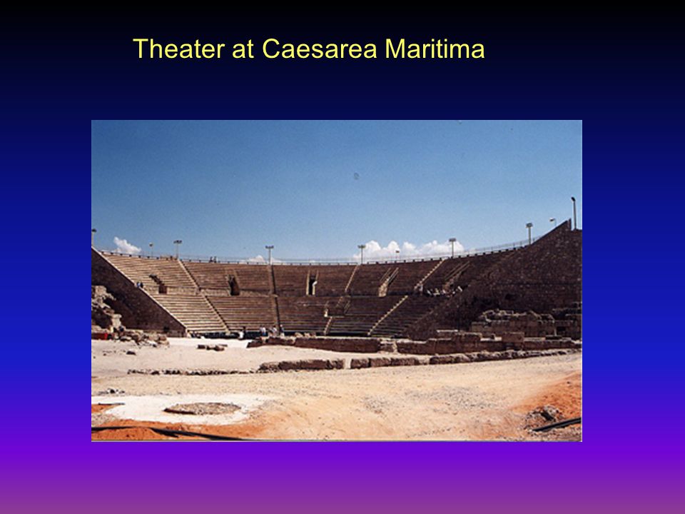 Theater at Caesarea Maritima