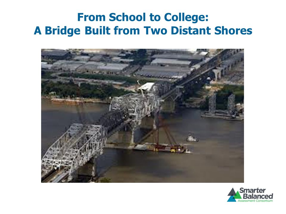 From School to College: A Bridge Built from Two Distant Shores