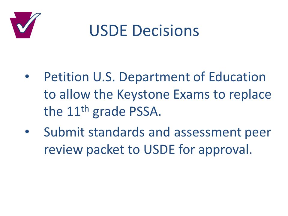 USDE Decisions Petition U.S.