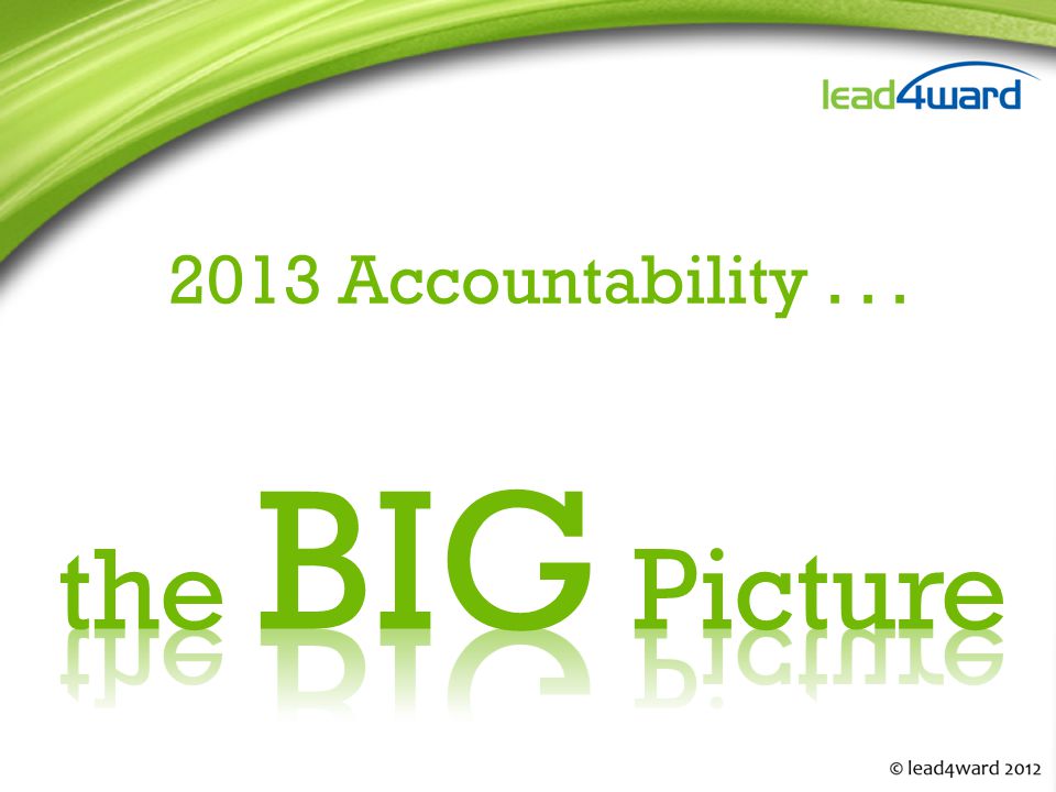 2013 Accountability...
