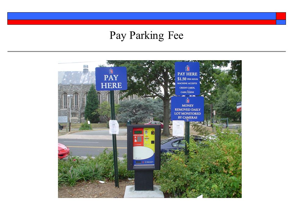 Pay Parking Fee