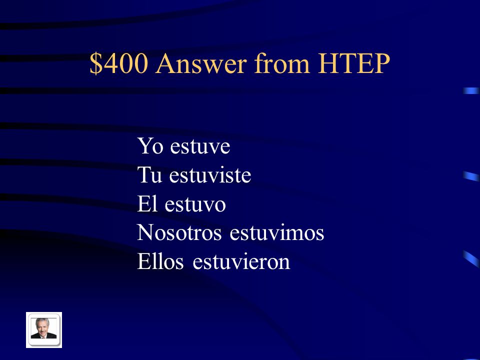 $400 Question from HTEP Conjugate estar