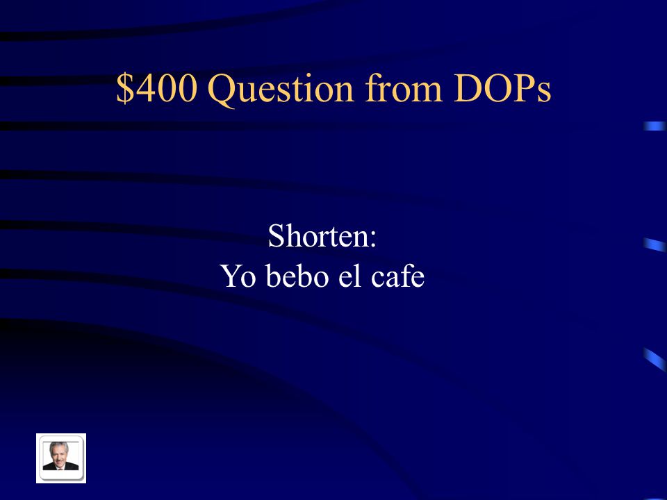 $300 Answer from DOPs las