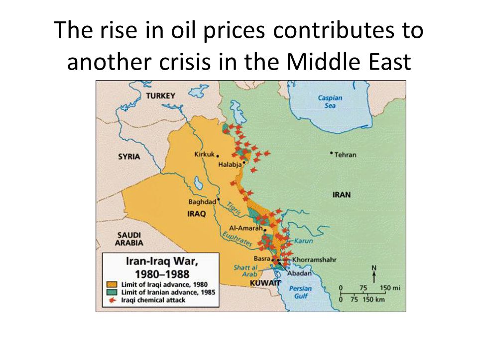 The rise in oil prices contributes to another crisis in the Middle East