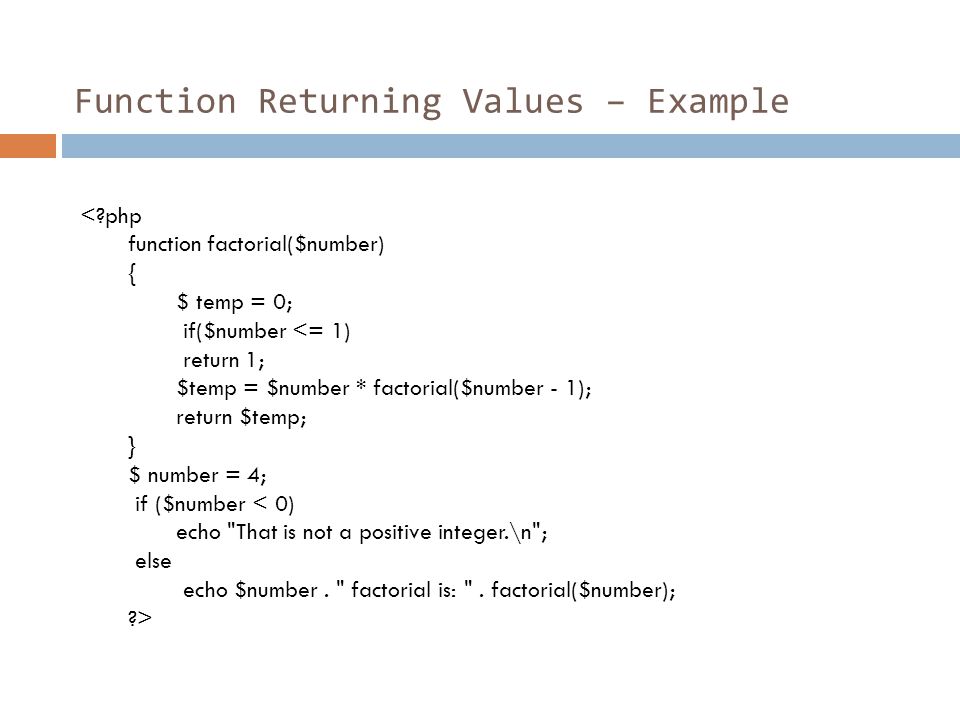 Outline What Is Function ? Create Function Call Function Parameters Functions  Function Returning Values PHP Variable Scopes Passing by Reference Vs  Value. - ppt download