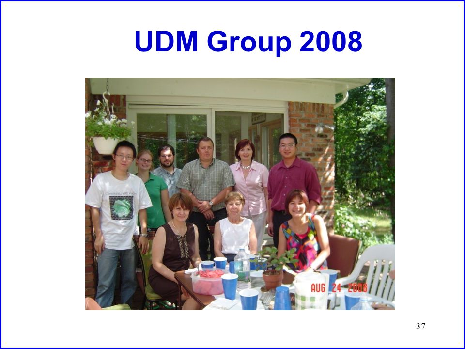 37 UDM Group 2008