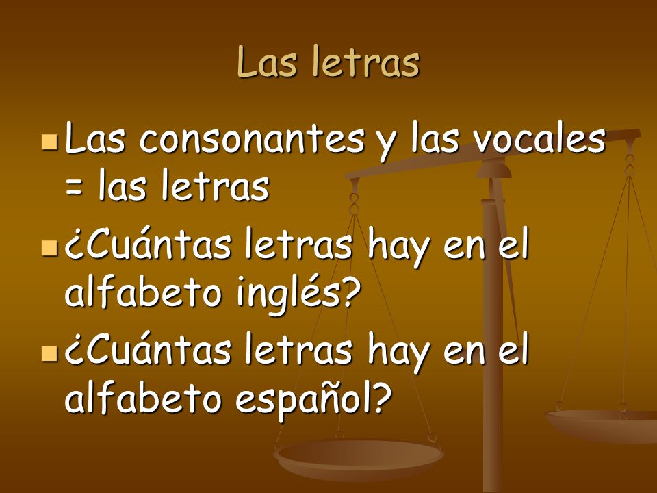 El alfabeto El abecedario. Day 1 I can pronounce all five of the Spanish  vowels with a native accent. I can recite letters A – M in Spanish. I can  identify. - ppt download