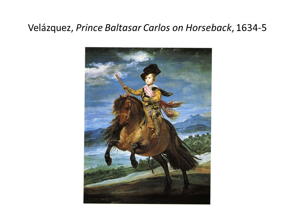 Velázquez, Prince Baltasar Carlos on Horseback,