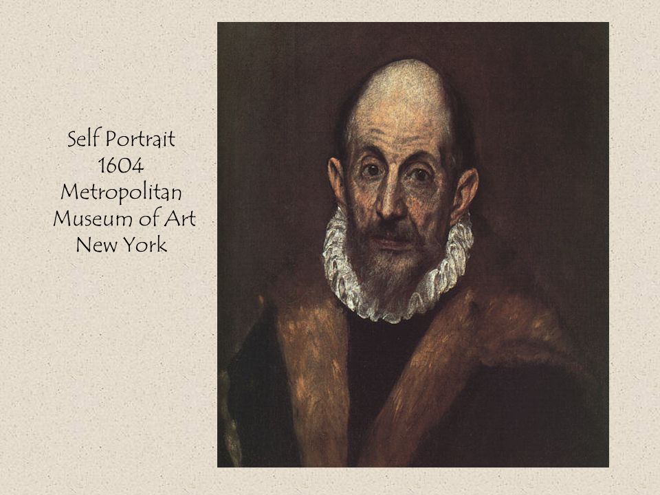 Self Portrait 1604 Metropolitan Museum of Art New York