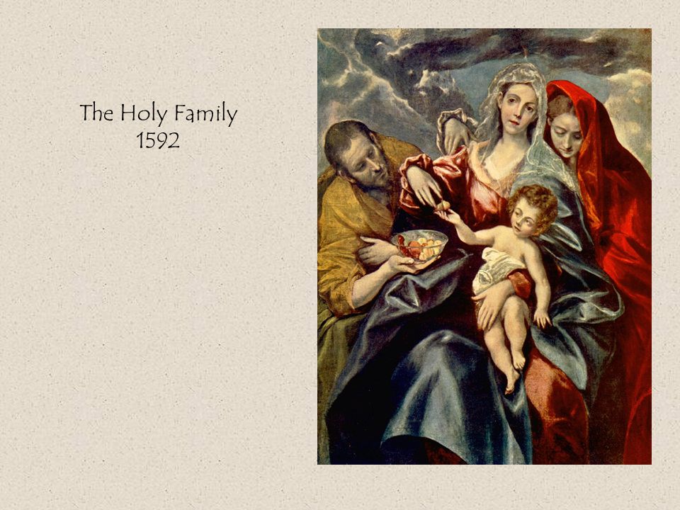 The Holy Family 1592