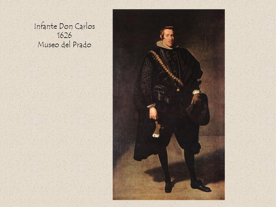 Infante Don Carlos 1626 Museo del Prado