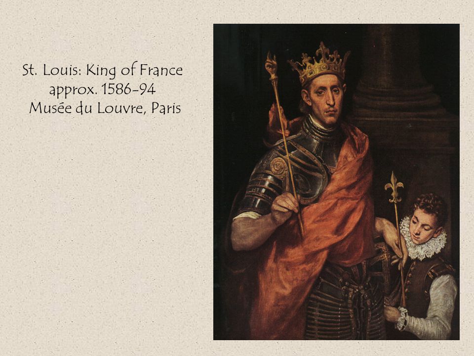 St. Louis: King of France approx Musée du Louvre, Paris