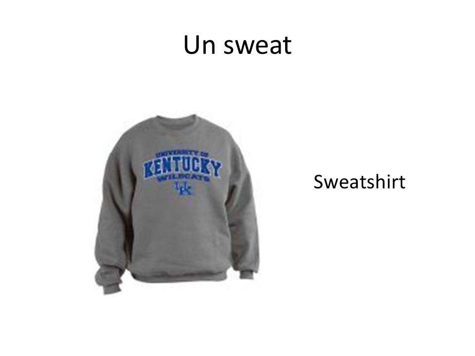 Un sweat Sweatshirt