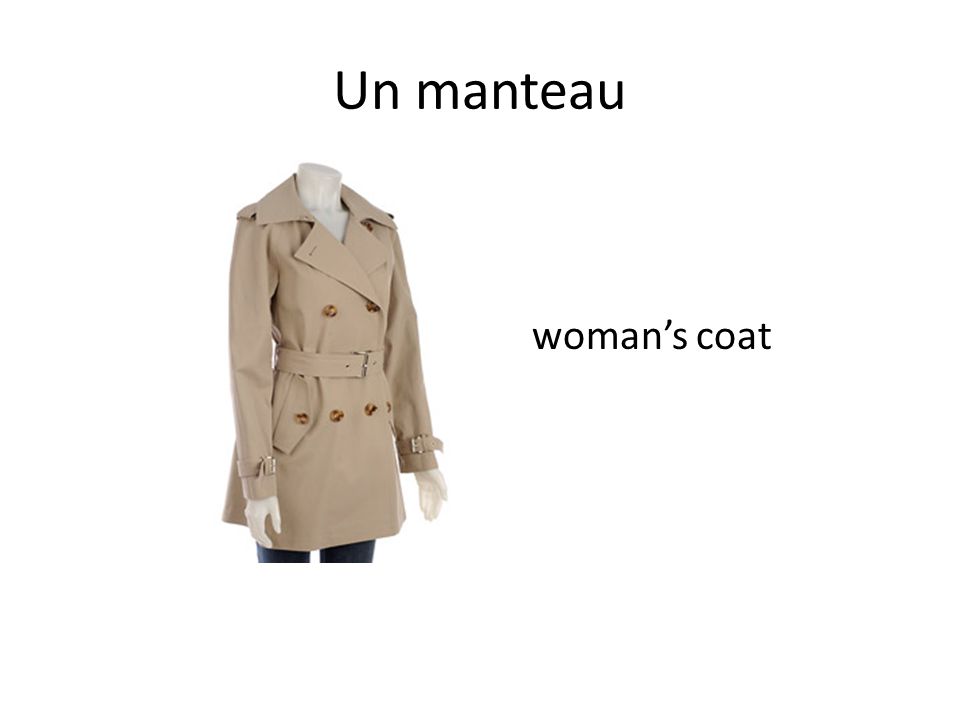 Un manteau woman’s coat