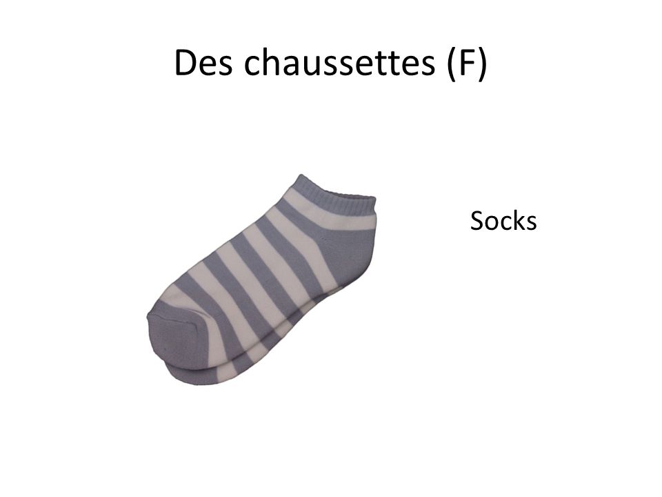 Des chaussettes (F) Socks