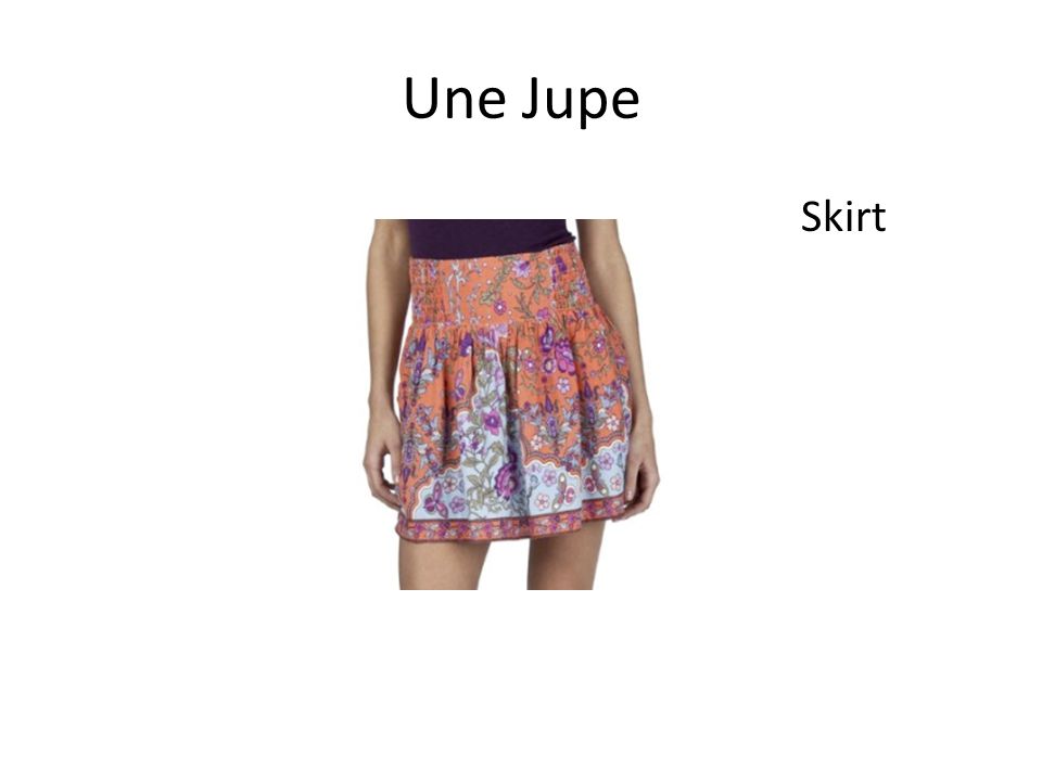 Une Jupe Skirt