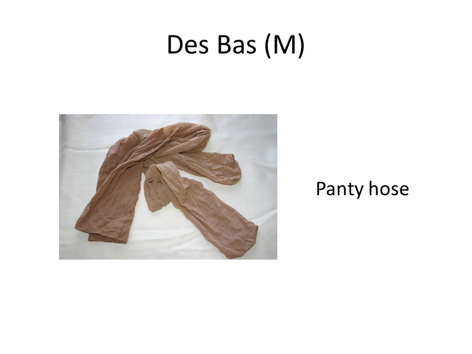 Des Bas (M) Panty hose