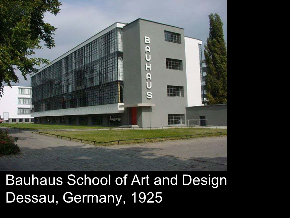 Bauhaus School of Art and Design Dessau, Germany, 1925
