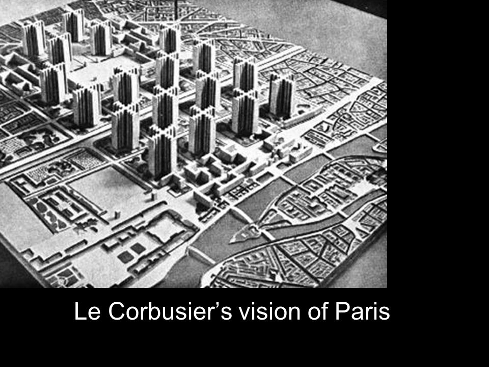 Le Corbusier’s vision of Paris