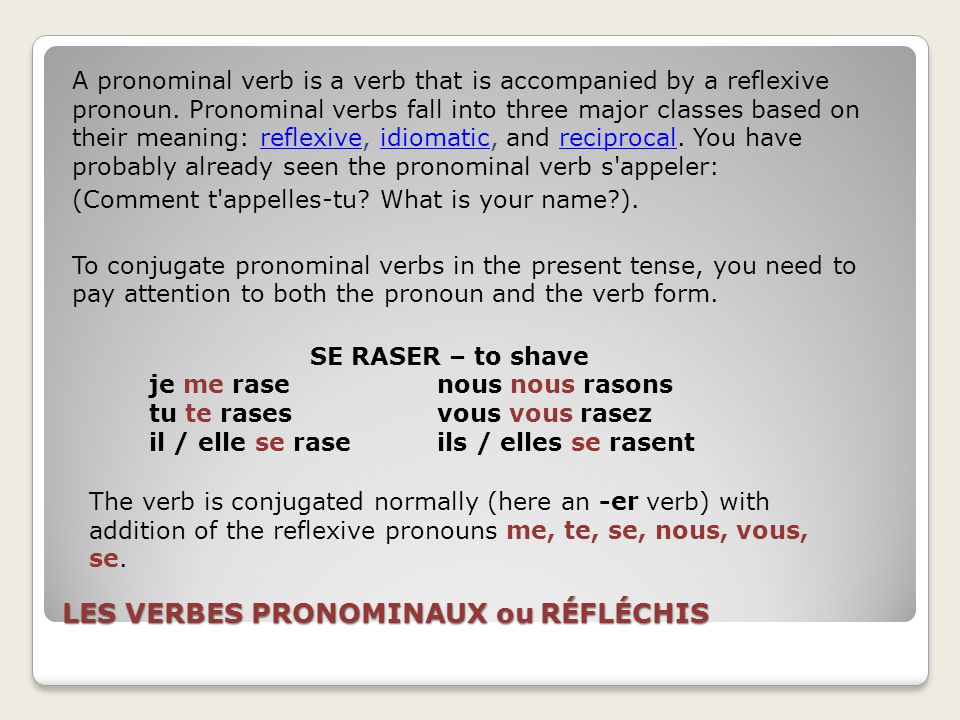Глагол fell английский. Pronominal verbs. Les verbes pronominaux картинки по запросу. Verbe pronominal s'appeler. Pronominal phrase.
