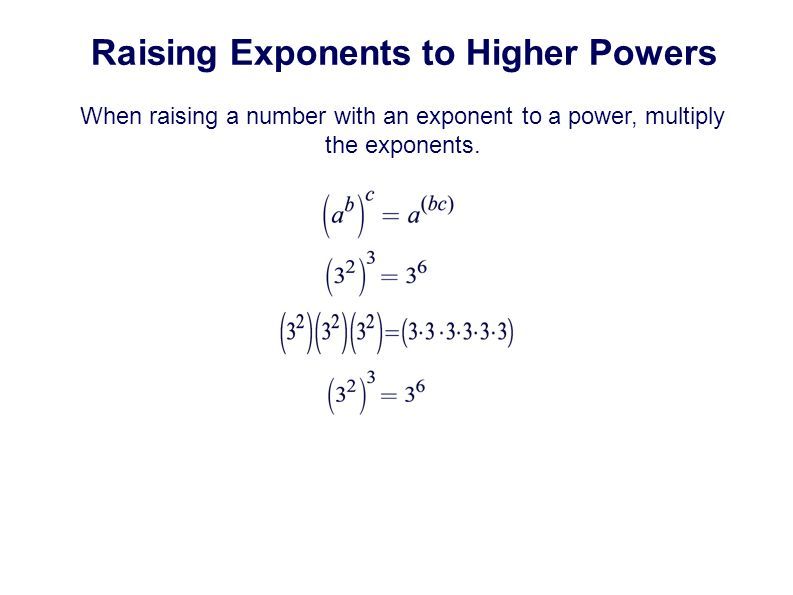 Introduction to Exponents. Exponents When 