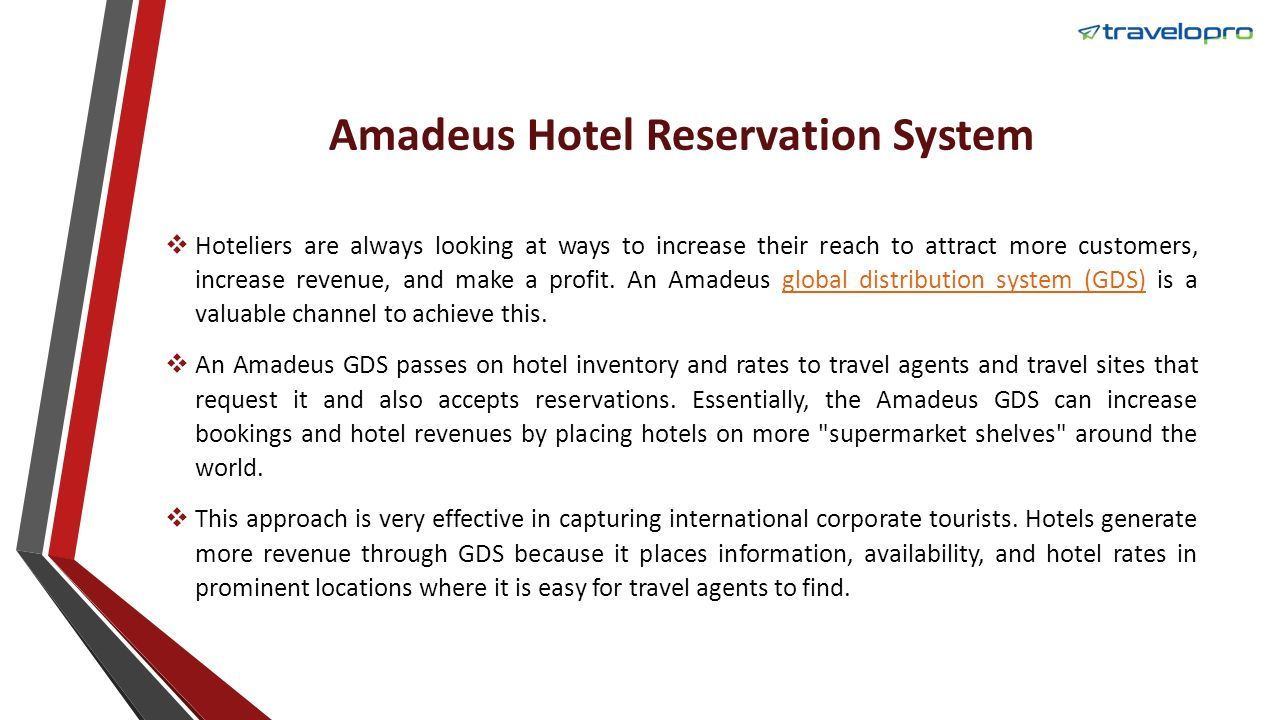 Amadeus GDS - ppt download