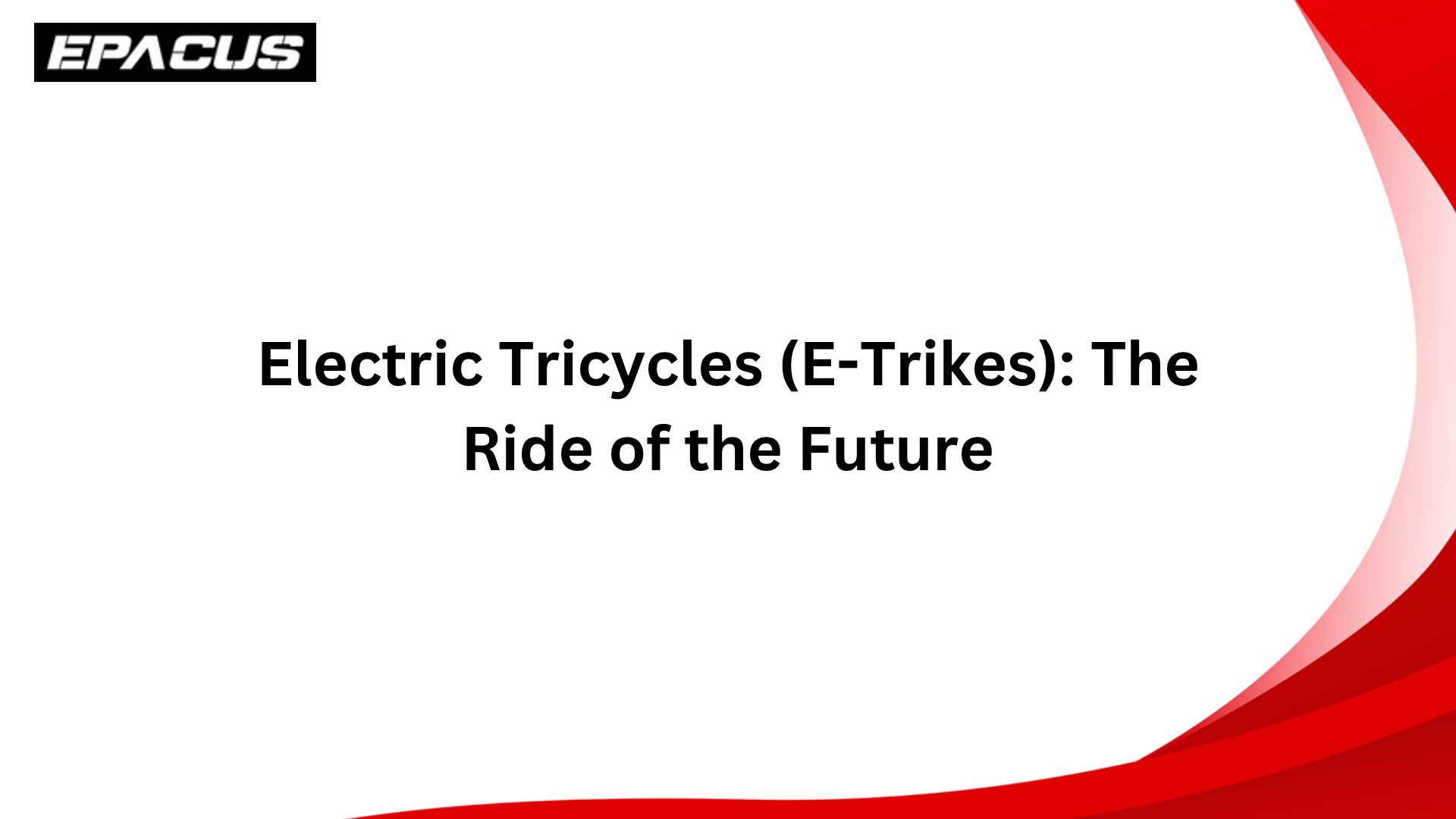 Electric tricycles e trikes the ride of the future ppt download