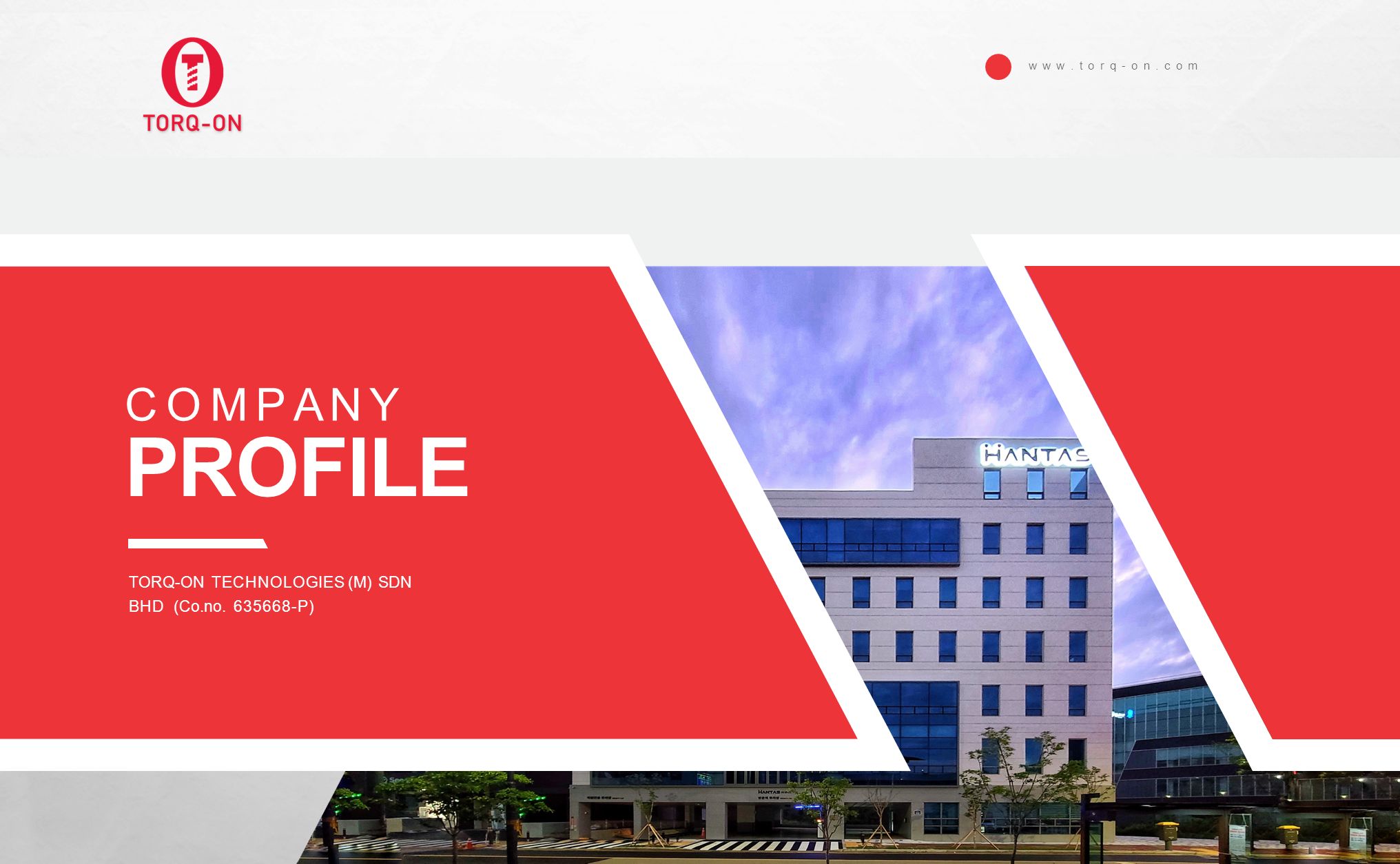 C o m p a n yc o m p a n y profile torq on technologies m sdn bhd co