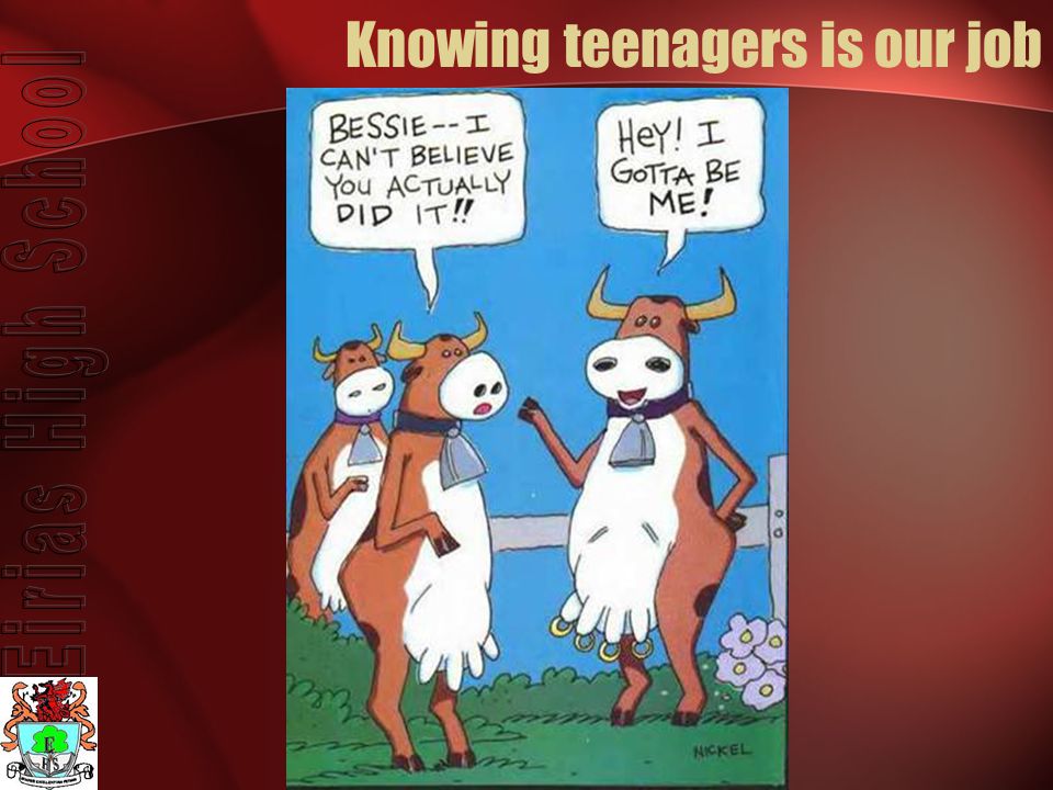 Knowing teenagers is our job