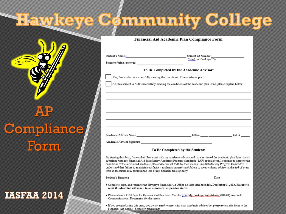 AP Compliance Form