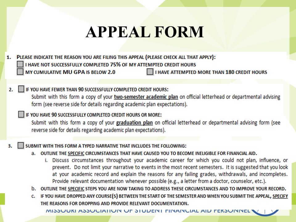 APPEAL FORM