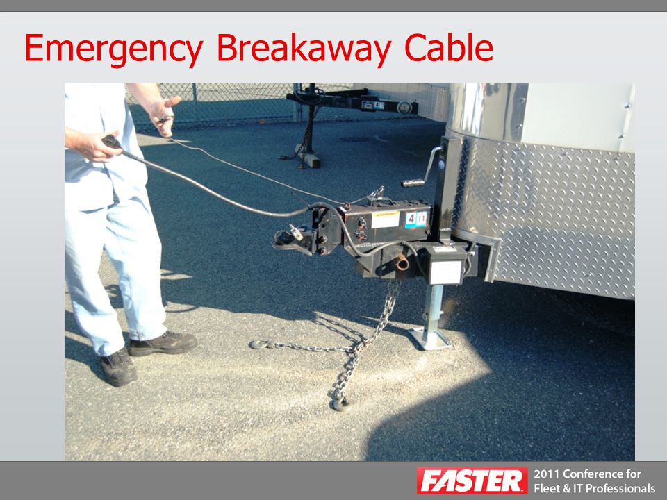 Emergency Breakaway Cable