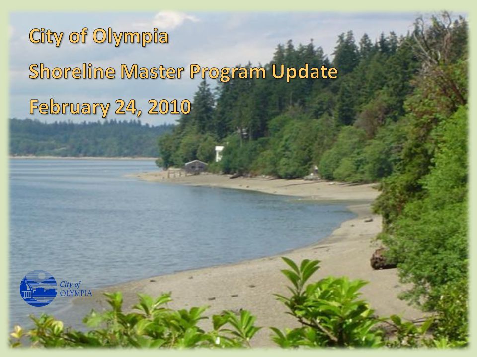 Shoreline Master Program Update