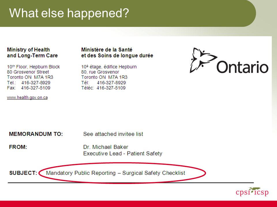 Safe Surgery Saves Lives A National Initiative To Improve Surgical Safety In Canada Chris W Hayes Medical Officer Cpsi Medical Director Quality Patient Ppt Download Safe Surgery Saves Lives A National Initiative To Improve Surgical Safety In Canada Chris W Hayes Medical Officer Cpsi Medical Director Quality Patient Ppt Download