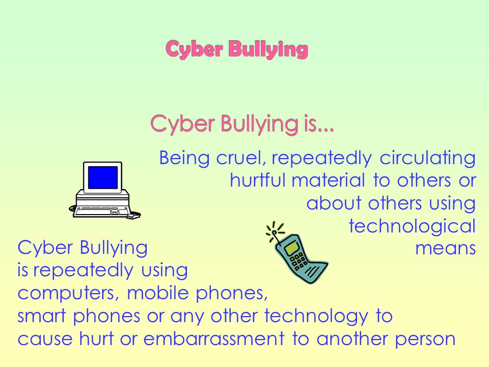 Your home should be a safe place where you can be away from bullying and harassment......