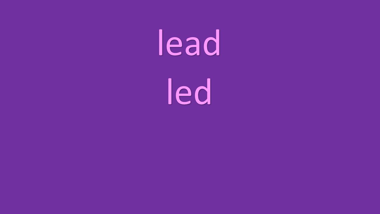 lead led