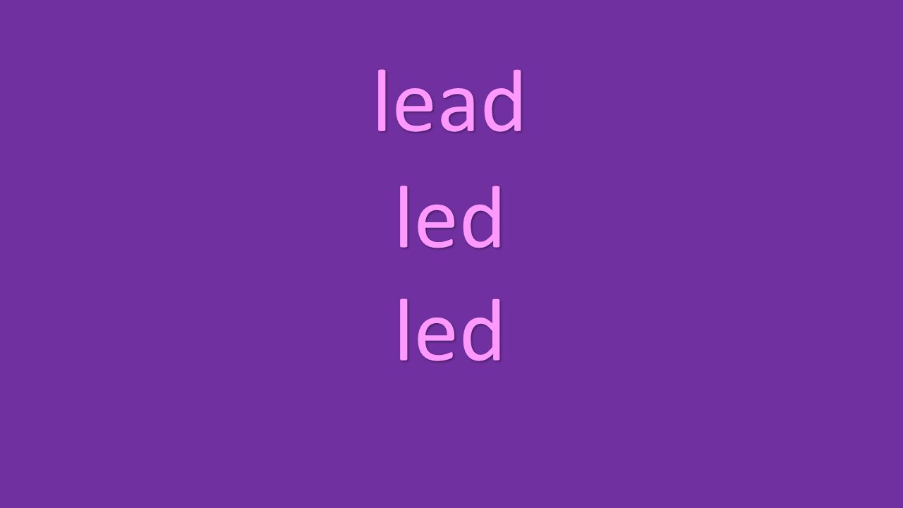 lead led led