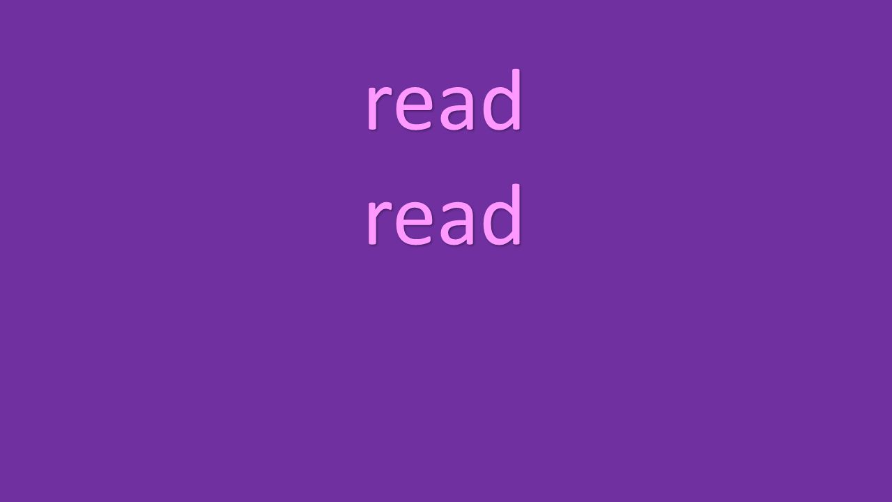 read read