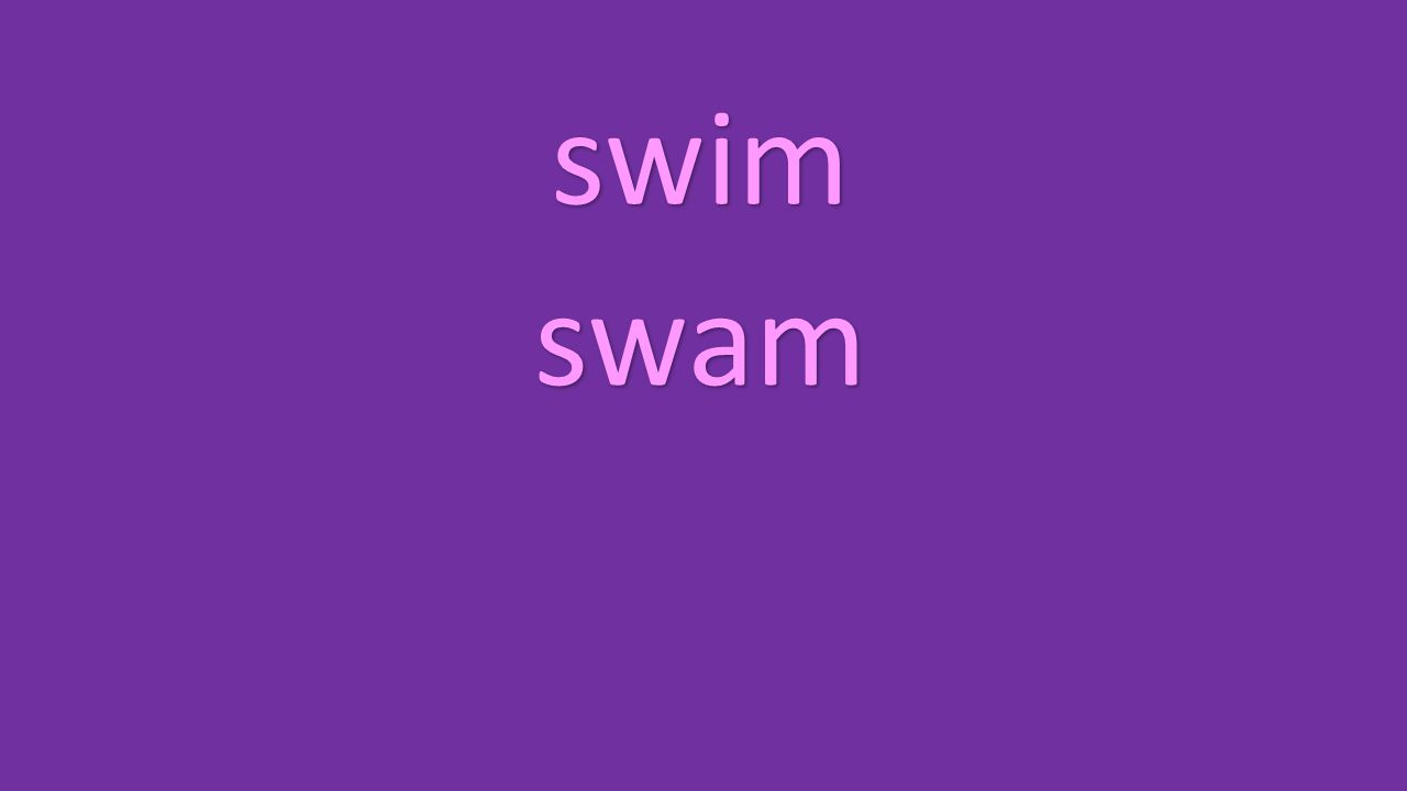 swim swam