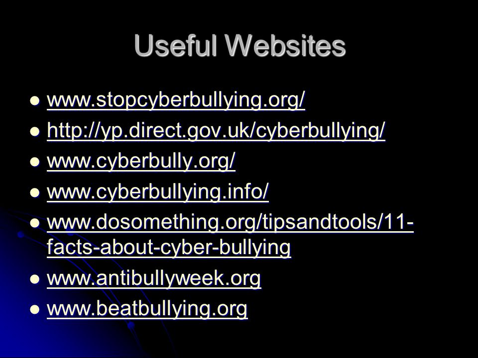 Useful Websites facts-about-cyber-bullying   facts-about-cyber-bullying   facts-about-cyber-bullying   facts-about-cyber-bullying