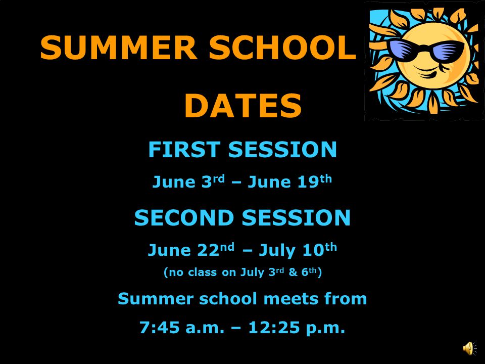 SUMMER SCHOOL Summer School registration will be made available after Spring Break Check the BHS Website.