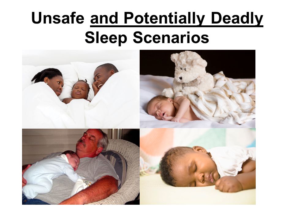 Unsafe and Potentially Deadly Sleep Scenarios
