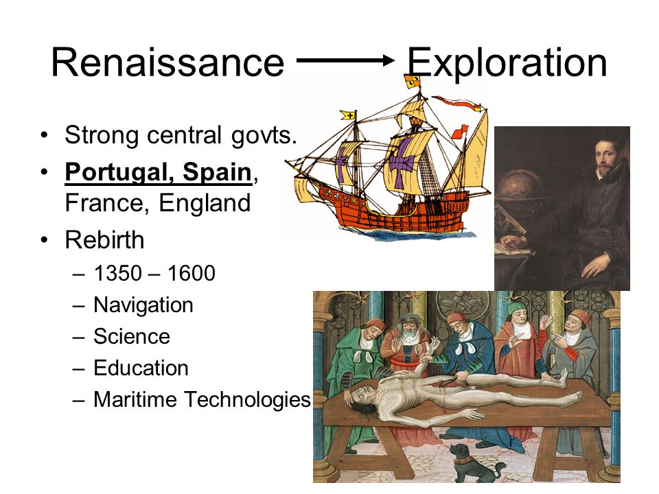 An intellectual revolution known as the Renaissance began in western Europe around A.D.