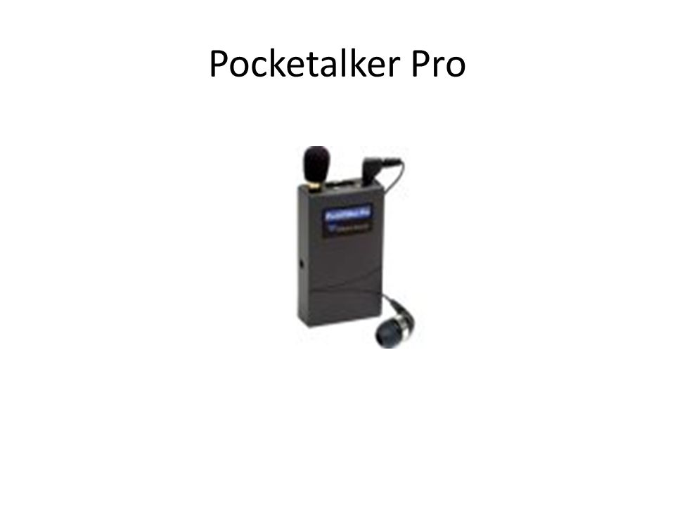 Pocketalker Pro