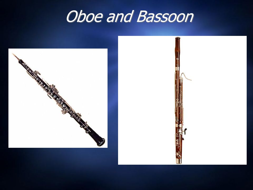 Oboe and Bassoon