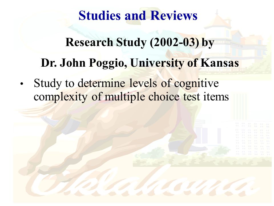 Research Study ( ) by Dr.
