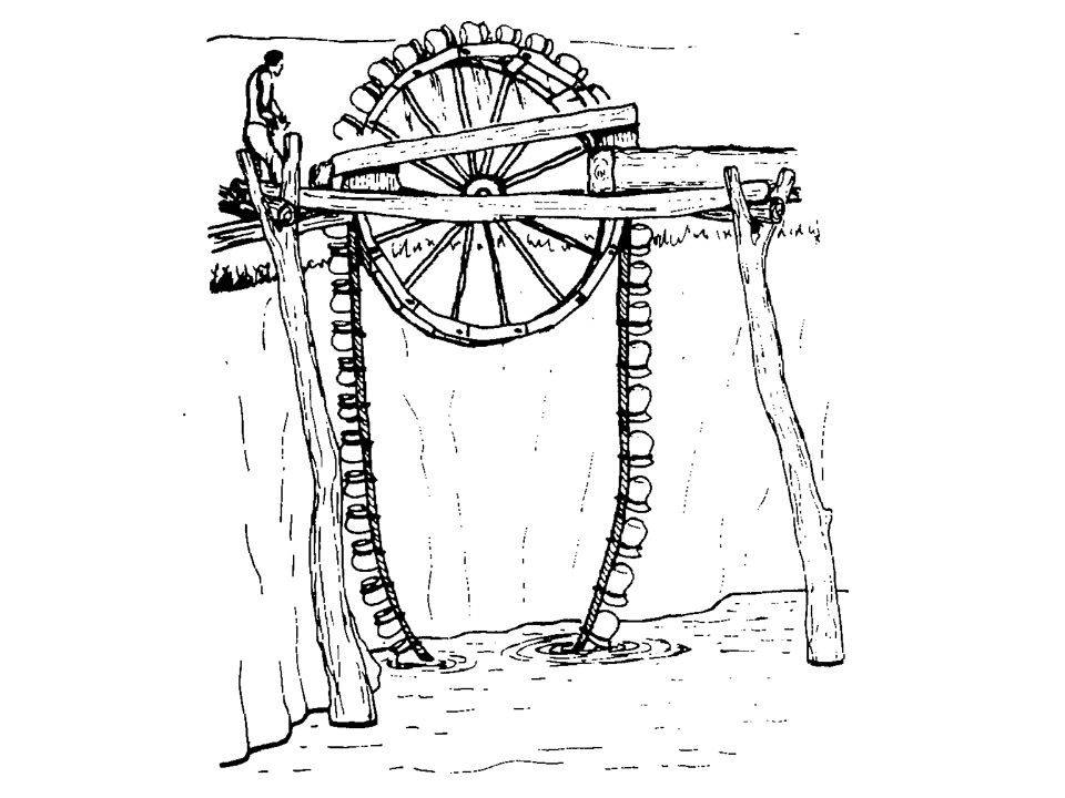 Чигирь это. Водоподъемное колесо в древнем Египте. Водоподъемное колесо Чигирь. Чигирь водоподъёмник. Колесо для подъема воды.