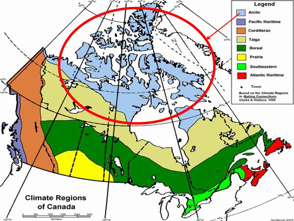 The Climatic Regions Of Canada Key Definitions Weather Is The